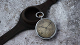 Military ZIM Chk-6 USSR pocket watch + WWI style leather WRISTBAND