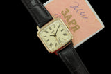 Vintage Soviet womens mechanical watch Zaria with date, boxed