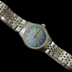 Vintage Japan womens mechanical automatic steel watch Orient