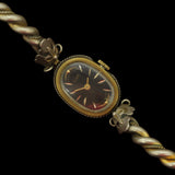 Vintage Soviet womens mechanical bracelet watch Luch Cupronickel