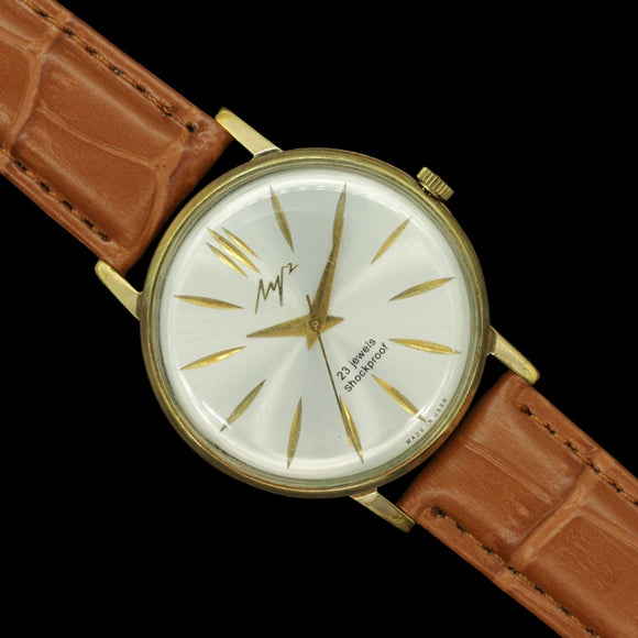 Vintage Luch De Luxe slim USSR fashion dress watch