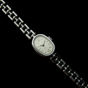 Vintage ladies watch Luch 1801 15 jewels beautiful watch bracelet soviet mechanical women's wristwatch USSR