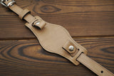 Leather STRAP Band WRISTBAND for Kirovskie watch Kirovka 1MChZ military WWII