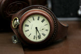 Antique WWI times New Leather STRAP (WRISTBAND) For Pocket Watch 50mm