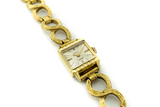 Merit vintage ladies wristwatch, gold plated