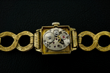 Merit vintage ladies wristwatch, gold plated