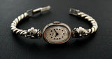 Vintage Soviet womens mechanical bracelet watch Luch 1800 Cupronickel