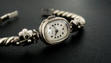 Vintage Soviet womens mechanical bracelet watch Luch 1800 Cupronickel