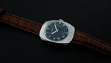 Vintage ladies mechanical watch Slava 1601 blue dial