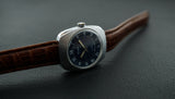 Vintage ladies mechanical watch Slava 1601 blue dial