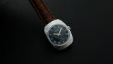 Vintage ladies mechanical watch Slava 1601 blue dial