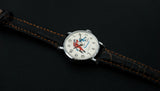 Zaria 21 jewels vintage mechanical wristwatch "skaters on the dial"