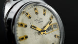 Vintage mechanical wristwatch Poljot 2528H dustproof