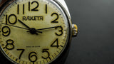 Vintage mechanical Raketa 2609.HA soviet wristwatch