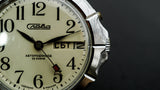 Vintage automatic mechanical watch Slava S2427 date/day indicator