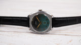 Vintage ZIM Pobeda 2602 emerald dial Soviet mechanical men's casual watch