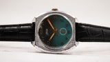 Vintage ZIM Pobeda 2602 emerald dial Soviet mechanical men's casual watch