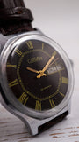 Vintage Slava wristwatch 26 jewels day/date indicator