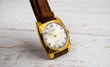 Vintage dress mechanical shockproof men's watch VOSTOK 2214 wristwatch