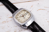 Retro mechanical wristwatch Poljot with date/day indicator big soviet watch