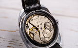 Retro mechanical wristwatch Poljot with date/day indicator big soviet watch