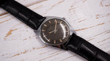 Vintage POLJOT 17 jewels soviet mechanical wristwatch, black dial