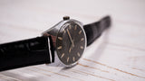 Vintage POLJOT 17 jewels soviet mechanical wristwatch, black dial