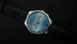 Vintage RAKETA 2628 college calendar Soviet mechanical wristwatch