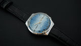 Vintage RAKETA 2628 college calendar Soviet mechanical wristwatch