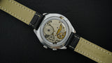 Vintage RAKETA 2628 college calendar Soviet mechanical wristwatch