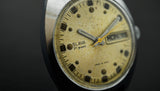 Vintage automatic mechanical watch Slava 27J date/day indicator