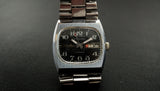 Vintage Slava 2427 stainless steel automatic 27 jewels wristwatch