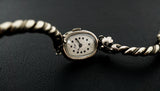 Vintage Soviet womens mechanical bracelet watch Luch 1800 Cupronickel