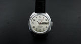 Vintage automatic mechanical watch Slava 27 jewels date/day indicator