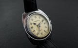 Vintage Chaika 2609H Soviet wristwatch 17 jewels oval dial watch