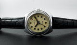 Vintage Chaika 2609H Soviet wristwatch 17 jewels oval dial watch