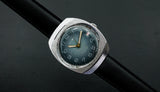 Retro Soviet mechanical men's watch VOSTOK shoockproof, blue dial