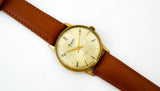 Vintage mechanical Raketa 2603 16 jewels soviet wristwatch Gold plated