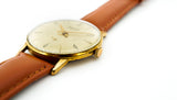 Vintage mechanical Raketa 2603 16 jewels soviet wristwatch Gold plated