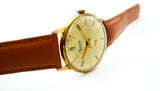 Vintage mechanical Raketa 2603 16 jewels soviet wristwatch Gold plated