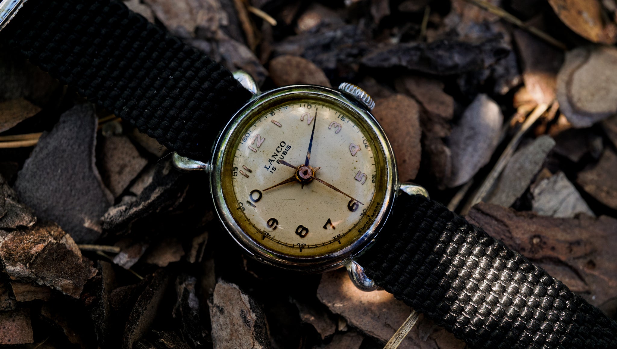 Vintage Lanco Sport Swiss Made 17 Jewels Men's wrist watch Runs Fast Very  Dirty | eBay