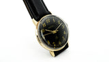 Vintage mechanical Raketa 2609.HA soviet wristwatch black dial