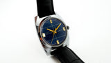 Soviet mechanical men's watch VOSTOK 2209 blue dial wristwatch