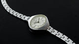 Luch vintage Soviet womens mechanical wristwatch bracelete