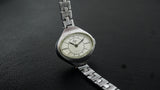 Luch vintage Soviet womens mechanical wristwatch bracelete