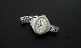 Luch vintage Soviet womens mechanical wristwatch bracelete