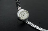 Luch vintage Soviet womens mechanical wristwatch bracelete