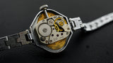 Luch vintage Soviet womens mechanical wristwatch bracelete