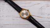 Vintage soviet watch mechanical wristwatch Poljot cal.2209 gold plate case