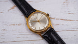 Vintage soviet watch mechanical wristwatch Poljot cal.2209 gold plate case